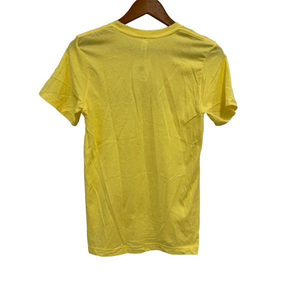 Bella Canvas 1889 Crewneck Short Sleeve T-Shirt Womens S Yellow Cotton Blend NEW - Picture 2 of 7